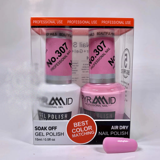 Pyramid Gel Polish + Nail Lacquer, 307, 0.5oz