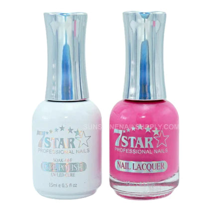 7 Star Nail Lacquer + Gel Polish Matching Pair, 308, 0.5oz