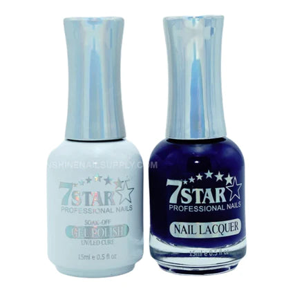 7 Star Nail Lacquer + Gel Polish Matching Pair, 309, 0.5oz