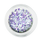 Cre8tion Nail Art Designed Confetti Glitter, 030, Round 1mm, White, Purple, 0.5oz, 1101-0471 BB