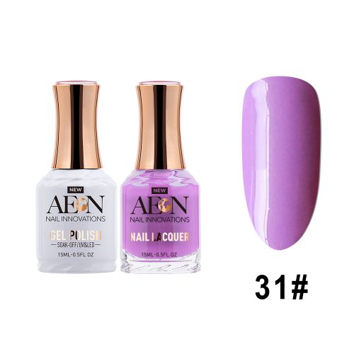 AEON Gel Polish + Nail Lacquer, 031, Violetta, 0.5oz OK0326LK