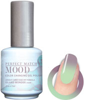 LeChat Mood Perfect Match Color Changing Gel Polish, MPMG31, Island Wonder, 0.5oz KK0823 BB