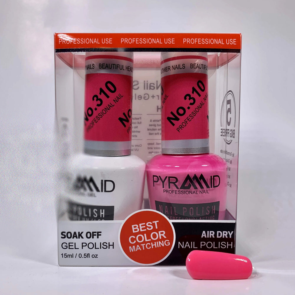 Pyramid Gel Polish + Nail Lacquer, 310, 0.5oz