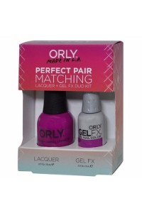 Orly Perfect Pair Lacquer & Gel FX, 31107, Purple Crush