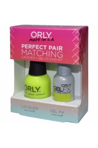 Orly Perfect Pair Lacquer & Gel FX, 31110, Glowstick