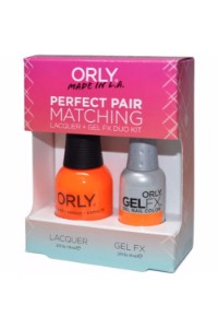 Orly Perfect Pair Lacquer & Gel FX, 31111, Melt Your Popsicle