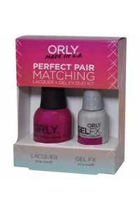 Orly Perfect Pair Lacquer & Gel FX, 31119, Hawaiian Punch, 1oz
