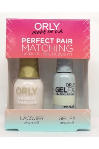 Orly Perfect Pair Lacquer & Gel FX, 31120, Pink Nude