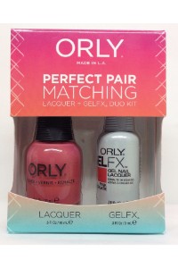 Orly Perfect Pair Lacquer & Gel FX, 31132, Pink Chocolate