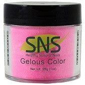 SNS Gelous Dipping Powder, 311, Pink Flame, 1oz BB KK0724