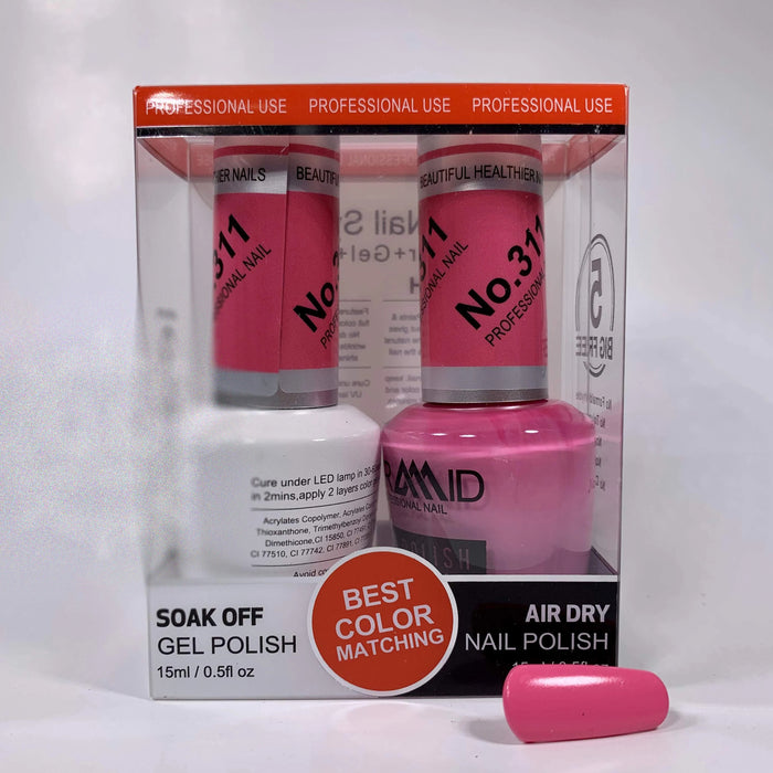 Pyramid Gel Polish + Nail Lacquer, 311, 0.5oz