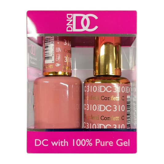 DC Nail Lacquer And Gel Polish, New Collection, DC 311, Natural, 0.6oz