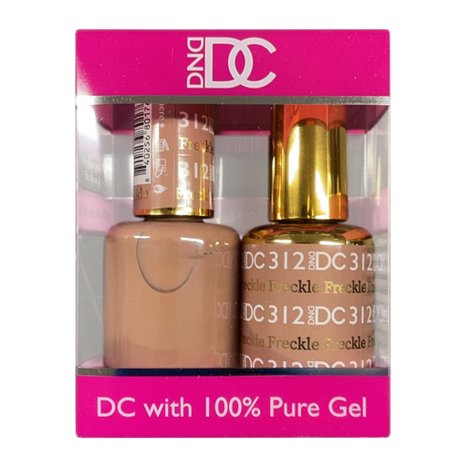 DC Nail Lacquer And Gel Polish, New Collection, DC 312, Freckle, 0.6oz