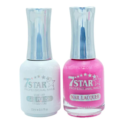 7 Star Nail Lacquer + Gel Polish Matching Pair, 314, 0.5oz