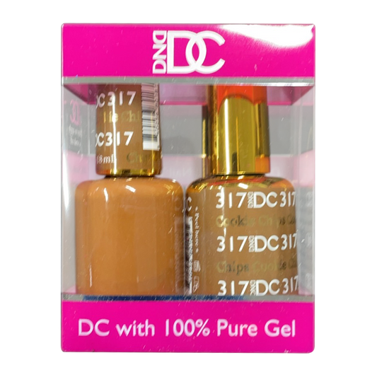 DC Nail Lacquer And Gel Polish, New Collection, DC 317, Cookie Chips, 0.6oz