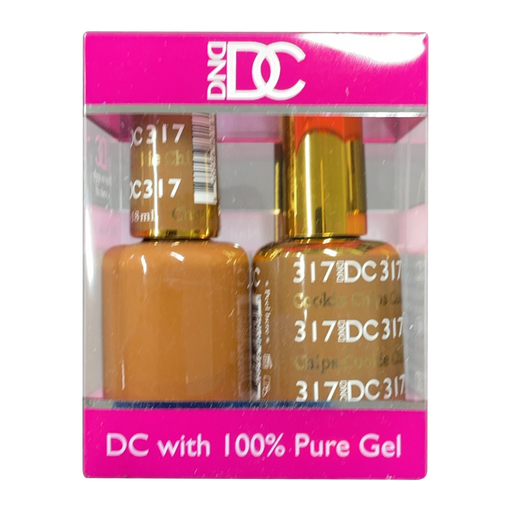 DC Nail Lacquer And Gel Polish, New Collection, DC 317, Cookie Chips, 0.6oz