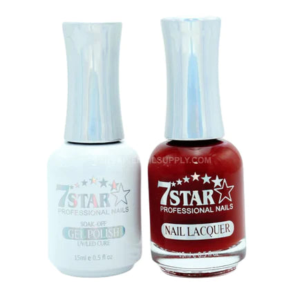 7 Star Nail Lacquer + Gel Polish Matching Pair, 317, 0.5oz