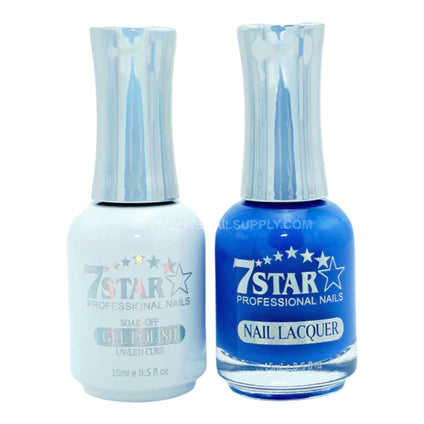 7 Star Nail Lacquer + Gel Polish Matching Pair, 318, 0.5oz