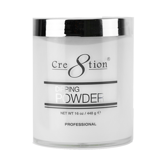 Cre8tion Dipping Powder, Super White, 16oz, 31954