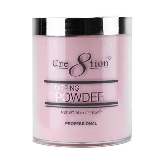 Cre8tion Dipping Powder, Glitter Pink, 16oz, 31958