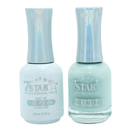 7 Star Nail Lacquer + Gel Polish Matching Pair, 319, 0.5oz