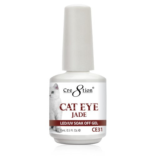Cre8tion Cat Eye Gel - JADE Collection, 0.5oz - 031