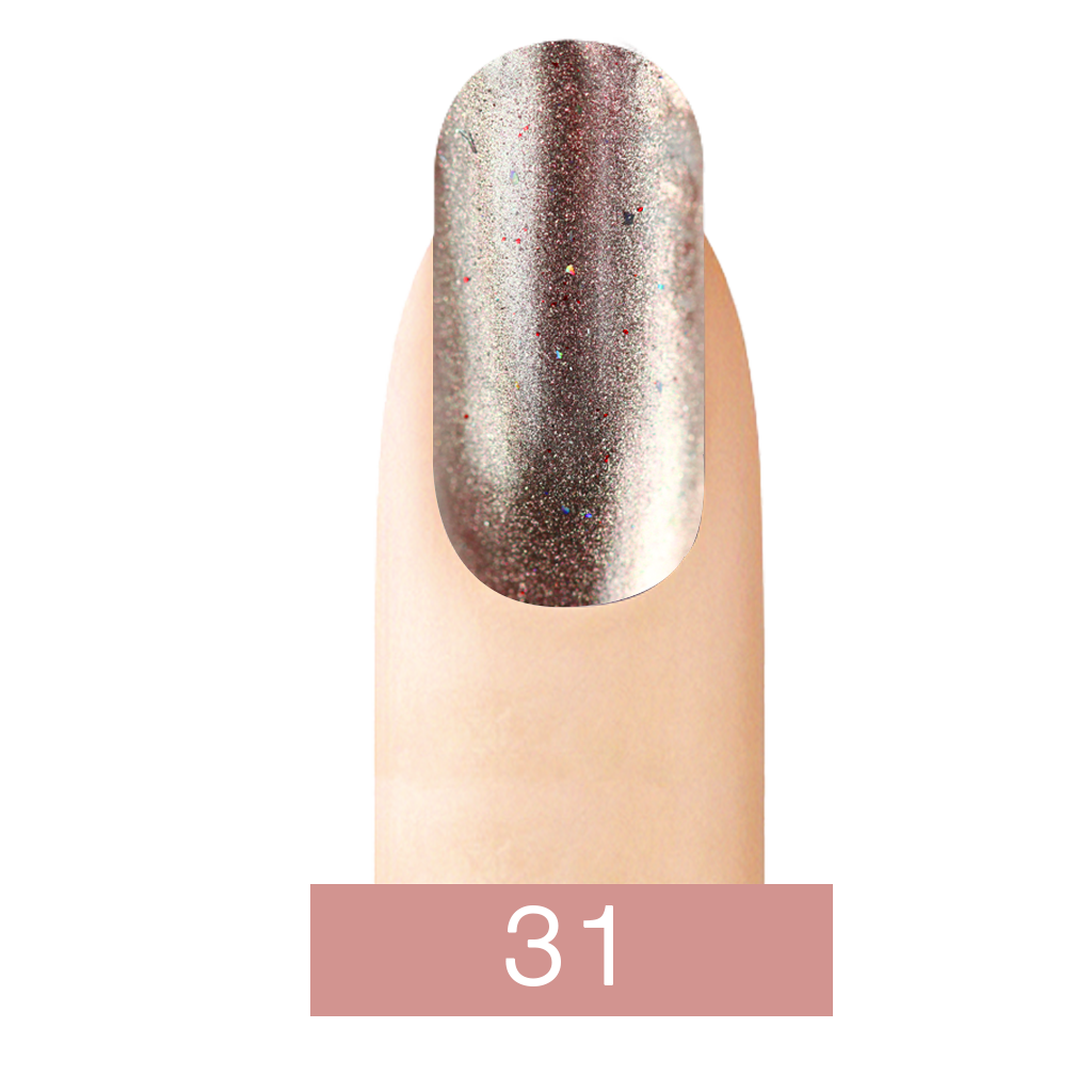 Cre8tion Chrome Nail Art Effect, 31, Real Rose Gold, 1g