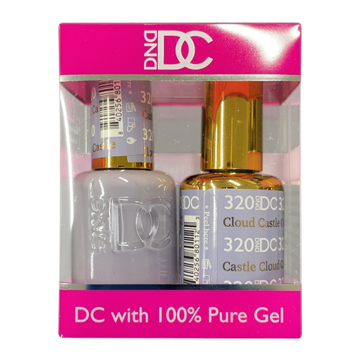DC Nail Lacquer And Gel Polish, New Collection, DC 320, Cloud Castle, 0.6oz
