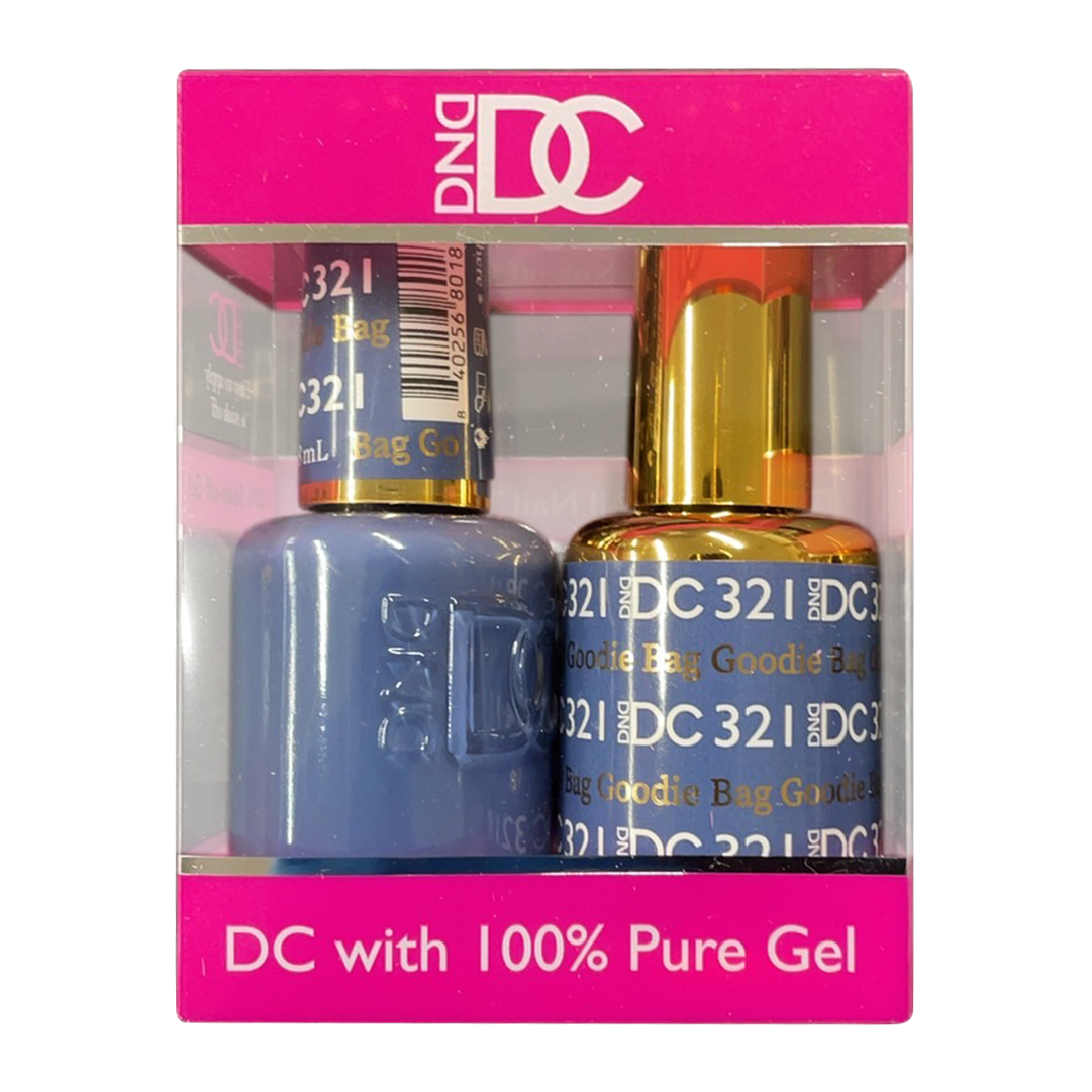 DC Nail Lacquer And Gel Polish, New Collection, DC 321, Goodie Bag, 0.6oz