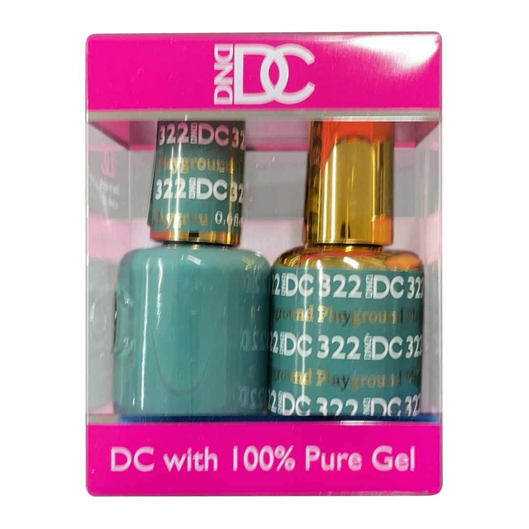 DC Nail Lacquer And Gel Polish, New Collection, DC 322, Playground, 0.6oz