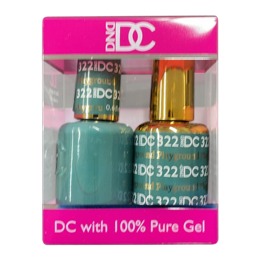 DC Nail Lacquer And Gel Polish, New Collection, DC 322, Playground, 0.6oz