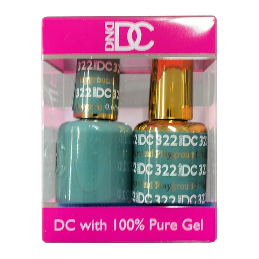 DC Nail Lacquer And Gel Polish, New Collection, DC 322, Playground, 0.6oz