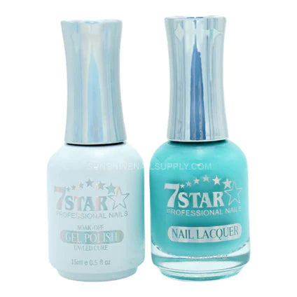 7 Star Nail Lacquer + Gel Polish Matching Pair, 322, 0.5oz