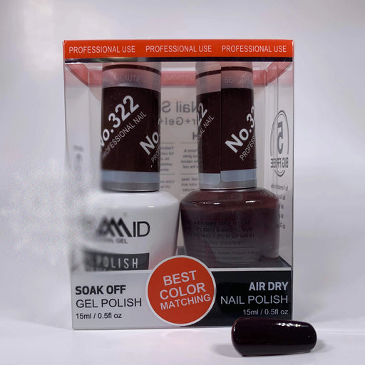 Pyramid Gel Polish + Nail Lacquer, 322, 0.5oz