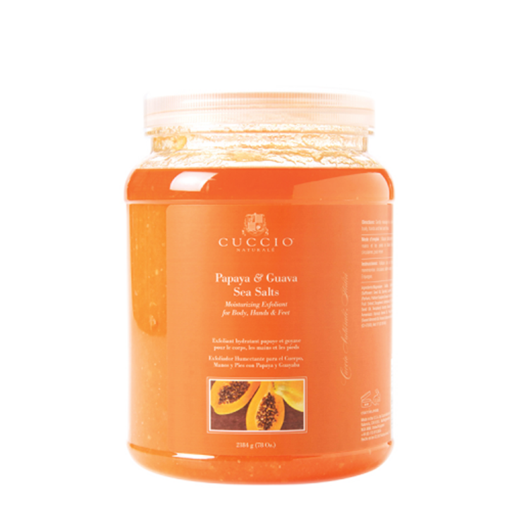 Cuccio Sea Salts, Papaya & Guava, 64oz, 3238