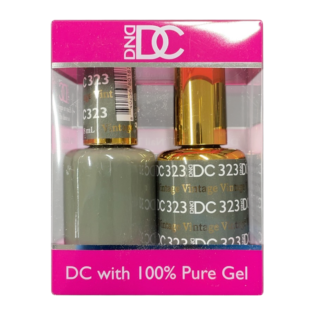 DC Nail Lacquer And Gel Polish, New Collection, DC 323, Vintage, 0.6oz