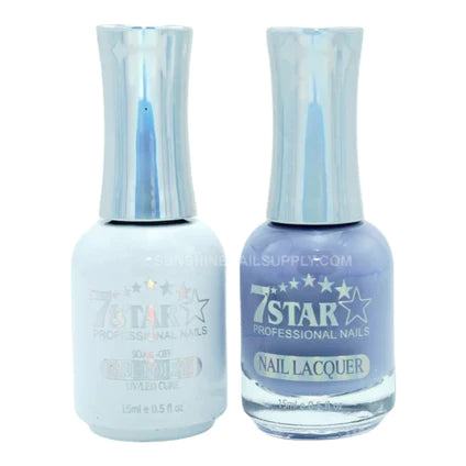 7 Star Nail Lacquer + Gel Polish Matching Pair, 325, 0.5oz