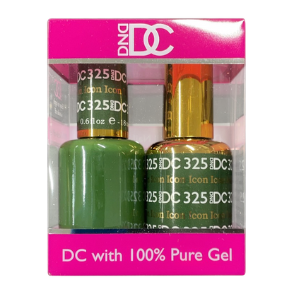 DC Nail Lacquer And Gel Polish, New Collection, DC 325, Icon, 0.6oz