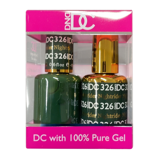 DC Nail Lacquer And Gel Polish, New Collection, DC 326, Nightrider, 0.6oz