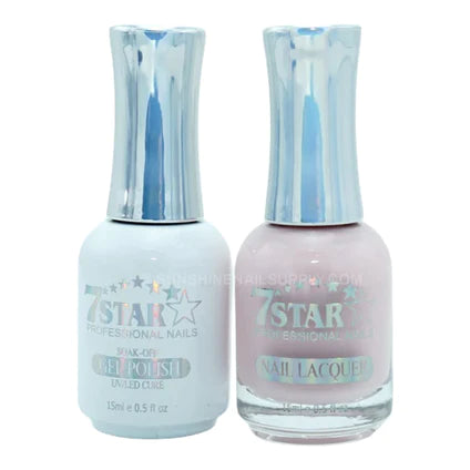 7 Star Nail Lacquer + Gel Polish Matching Pair, 327, 0.5oz