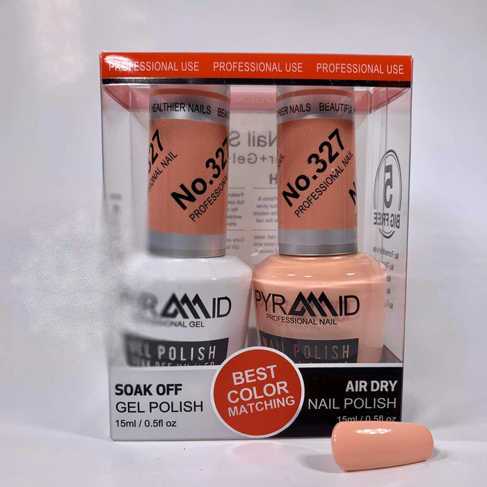 Pyramid Gel Polish + Nail Lacquer, 327, 0.5oz