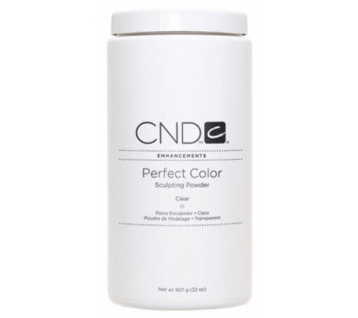 CND Perfect Color Sculpting Powder, Clear, 32oz (Pk: 6 pcs/case)