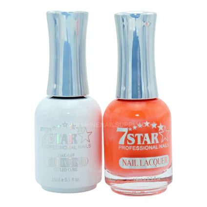 7 Star Nail Lacquer + Gel Polish Matching Pair, 330, 0.5oz