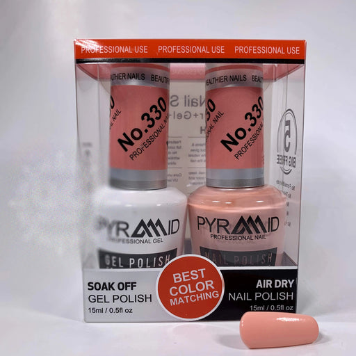 Pyramid Gel Polish + Nail Lacquer, 330, 0.5oz