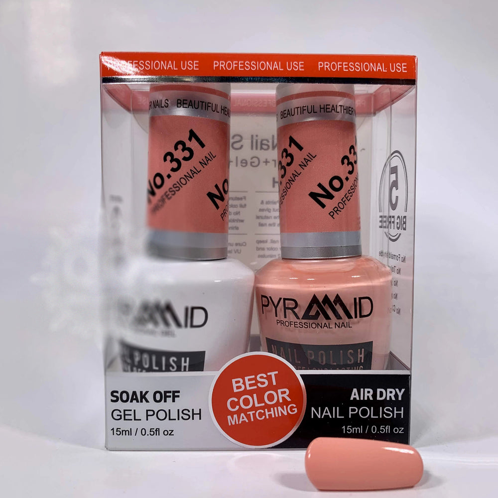 Pyramid Gel Polish + Nail Lacquer, 331, 0.5oz