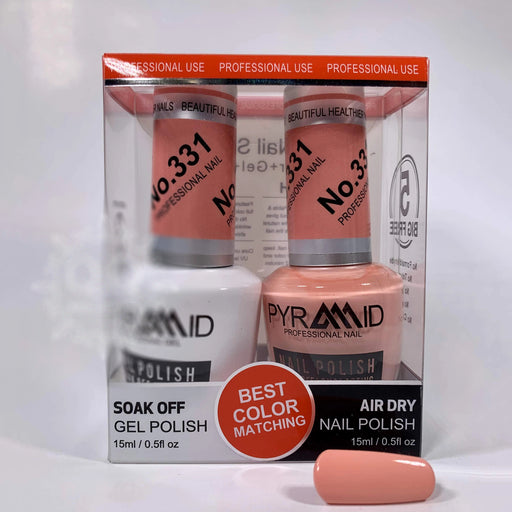Pyramid Gel Polish + Nail Lacquer, 331, 0.5oz