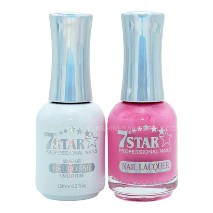 7 Star Nail Lacquer + Gel Polish Matching Pair, 332, 0.5oz