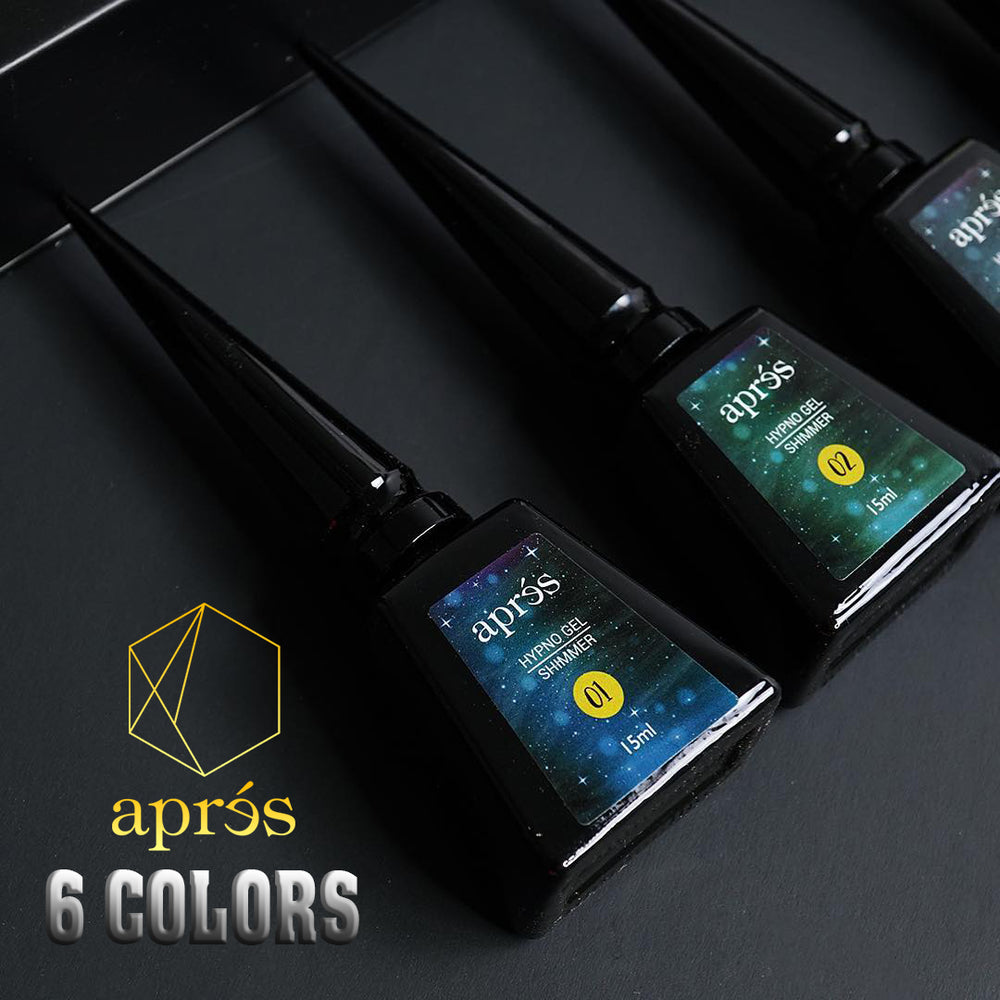 Apres HYPNO Gel Collection, Full Line Of 6 Colors (From 01 To 06), 15ml OK0715VD