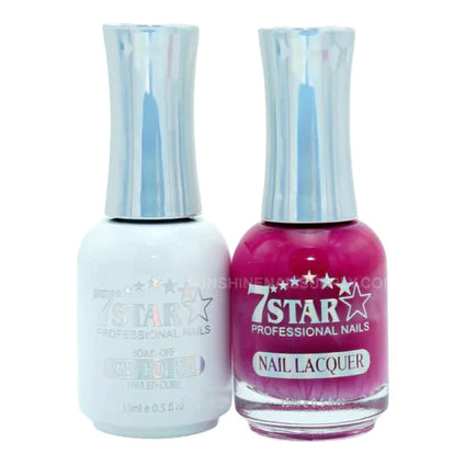 7 Star Nail Lacquer + Gel Polish Matching Pair, 336, 0.5oz