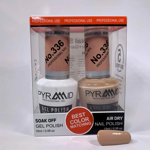 Pyramid Gel Polish + Nail Lacquer, 336, 0.5oz